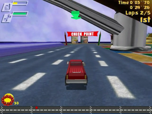 Toy Racer screenshot 3 for Sega Dreamcast